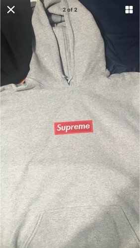 Supreme Box Logo Hoodie size L UA