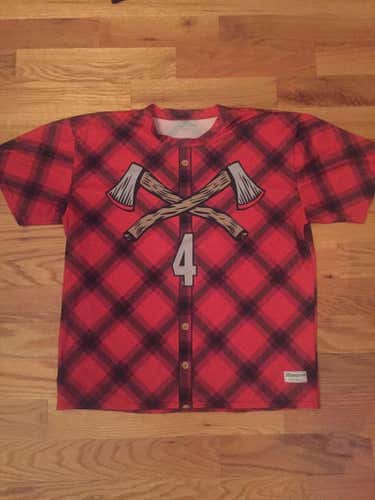 Log Jammers XL men's shooter shirt