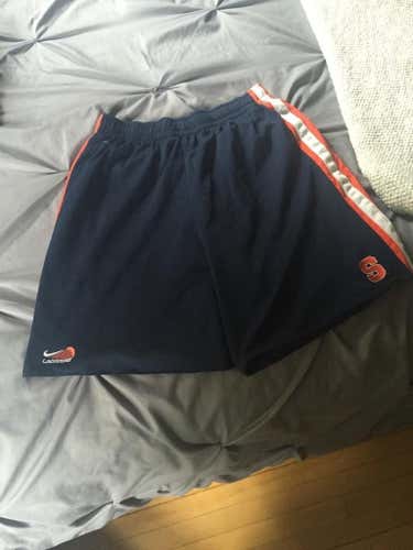 Syracuse Lacrosse shorts.