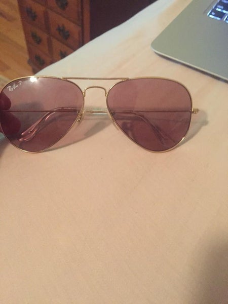 Gold Aviator Raybans