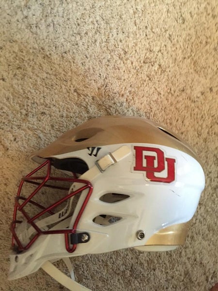 DENVER HELMET SIGNED BY CAM FLINT