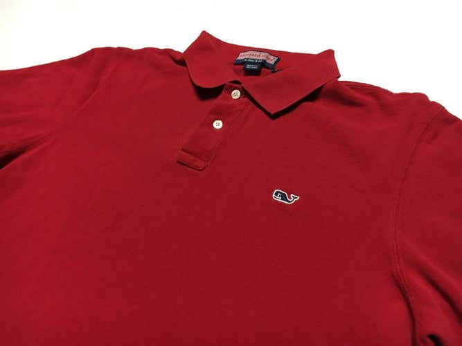 VINEYARD VINES Mens L Collared Polo Tee