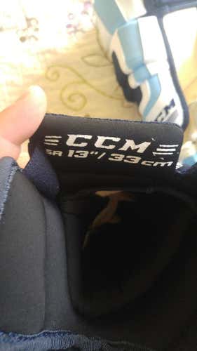 CCM U+ Crazy Light pro stock NCAA gloves