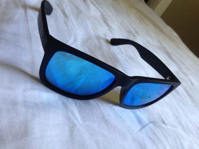 BN Ray Ban Sunglasses (blue mirror lens)