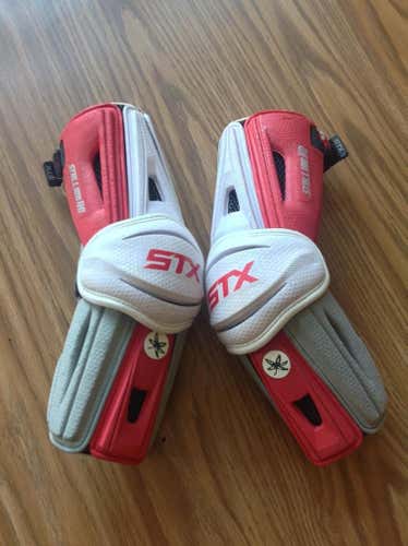 Ohio State Stallion Hd Arm Guards Large