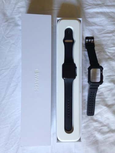 BN Apple Watch Sport 42mm with Black G-Shock Case Included