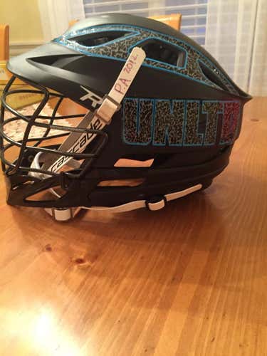 Team Lacrosse Unlimited Helmet Matte Black