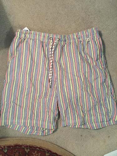 Sear Sucker Bathing Suit Large