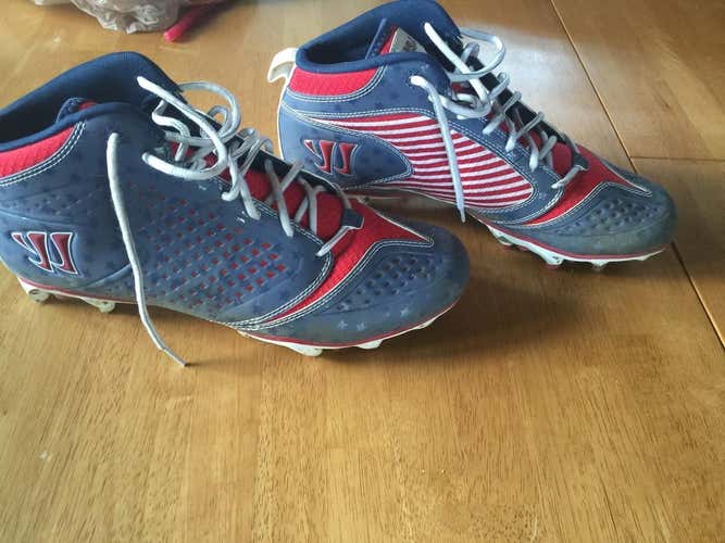Warrior burn USA cleats