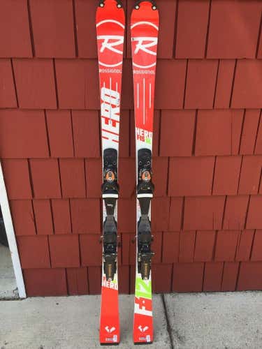 Rossignol World Cup FIS Women's 2015/16 Slalom Skis 157 with World Cup Bindings (18 din)