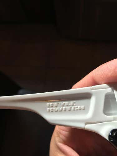 Oakley Style Switch White & Black