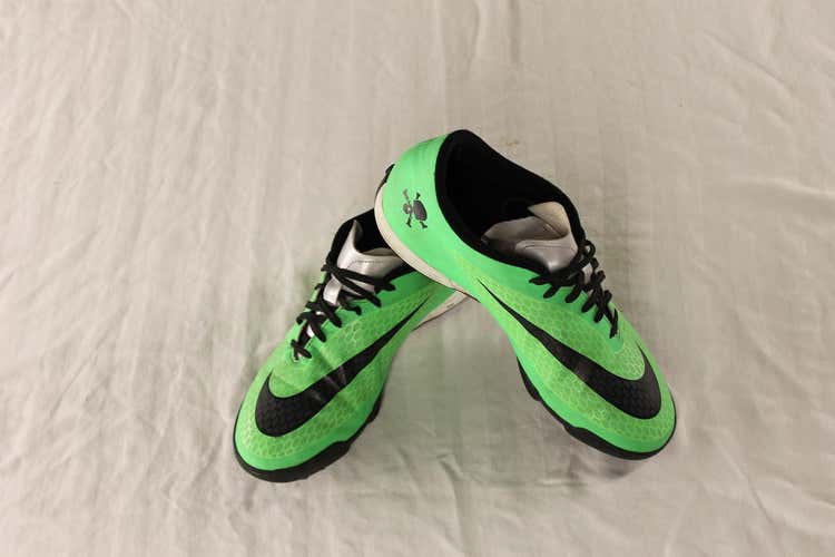 Green Nike Hypervenom Phade Tf Size 10