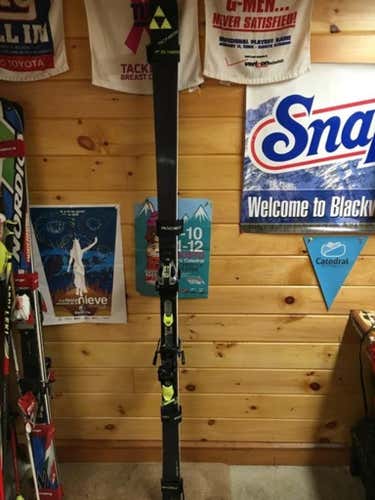 World Cup Version Fischer 195 2016 RC4 World Cup GS Race Skis R-35 20 bindings