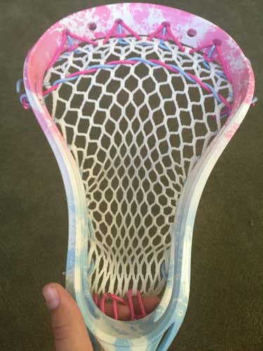 New Warrior Evo 4 dyed lacrosse head strung with east coast mesh