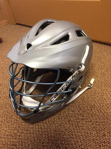 Silver Pro7 with Carolina Blue Facemask