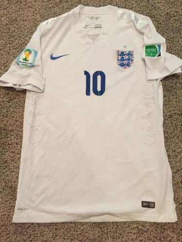 Nike Authentic World Cup England Jersey (Rooney #10)