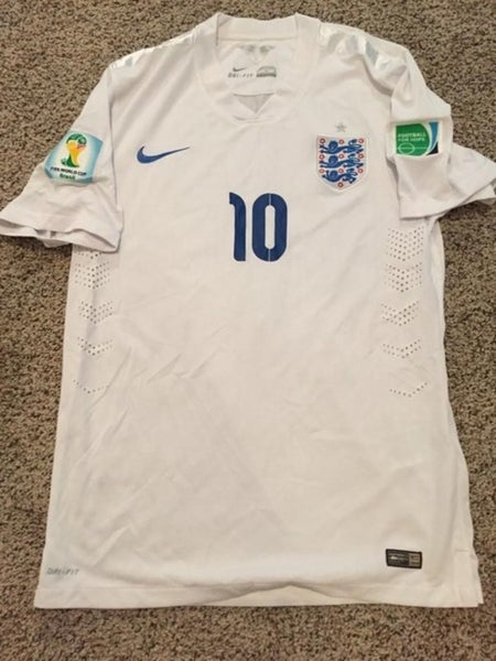Nike Authentic World Cup England Jersey (Rooney #10)