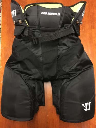 Warrior Pro Series II Pants - Black/Sr. Medium