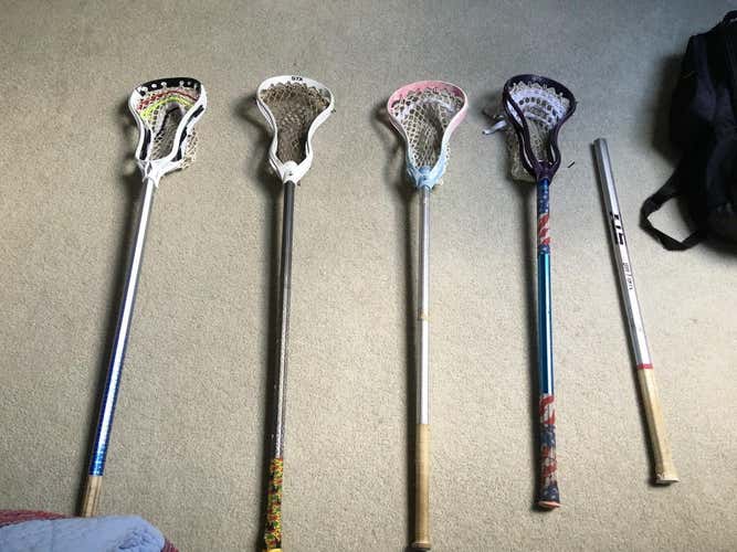 Sticks. Complete heads and shafts