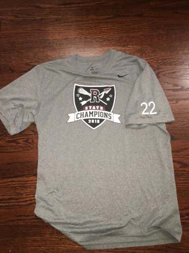 Radnor Lacrosse 2015 State Champ Nike Shirt #22