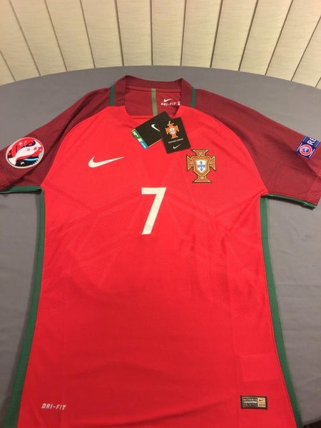 Portugal Home Soccer Jersey Ronaldo Euro 2016
