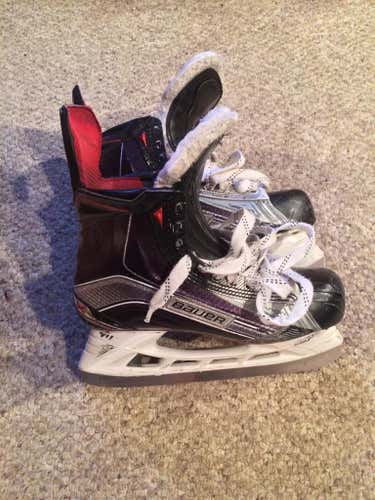 Bauer 1x skates /custom felt tounge