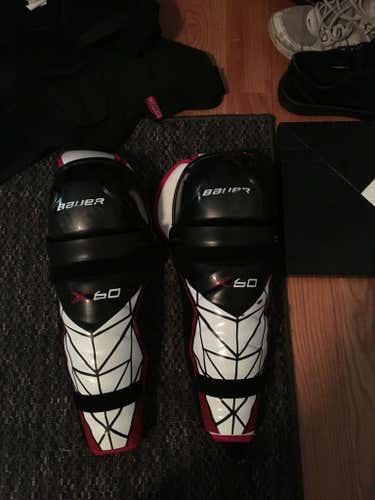 Bauer X60 shin guards size 14in