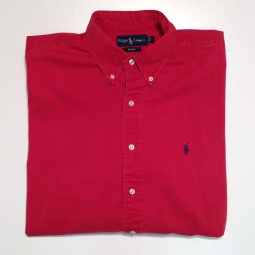 Polo Ralph Lauren Red Button Down Shirt