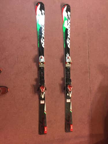 World Cup Nordia 2015 165 SL Ski Race Room Stock wit Plates but no bindings