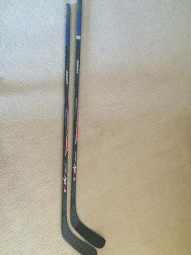 2x Bauer APX2SE LH P92 102flex