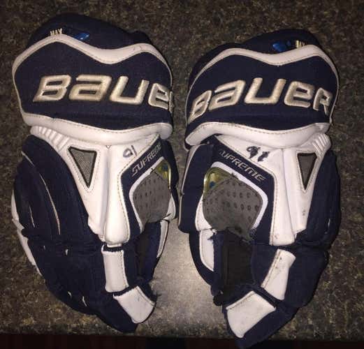 Bauer supreme One95 14" navy blue gloves