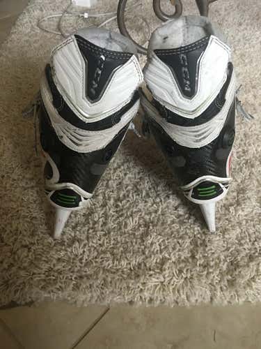 Pro stock Ccm 50k 7.5 d width white used massive blade steel