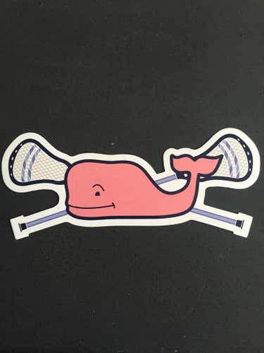 Vineyard Vines Lacrosse sticker