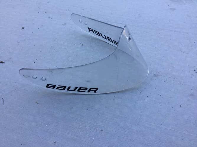 Bauer throat guard size Sr