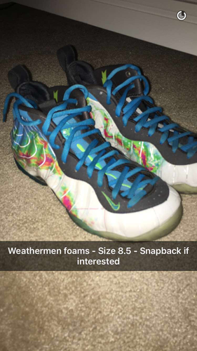 Weatherman Foamposites