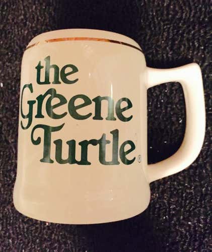 Green Turtle Classic Ceramic  Mug