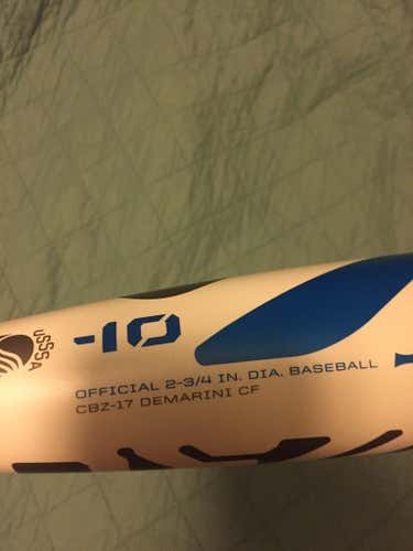 Brand new 2017 Demarini CF Zen