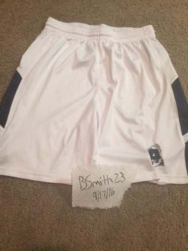 Warrior White Game Shorts