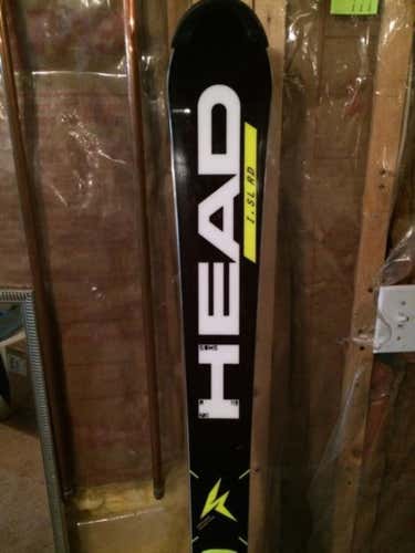 Lightly Used 165 2014 Head Slalom skis with 16 bindings World Cup Version