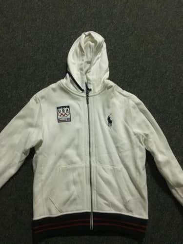 Large Team USA Winter Olympics Vancouver Polo Ralph Lauren Sweatshirt