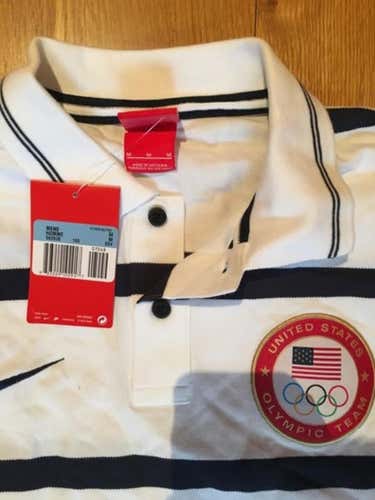 Medium Nike USA Sochi Olympics Collard Shirt