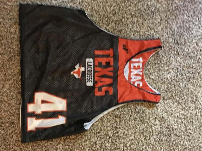 Texas Lacrosse Pinnie