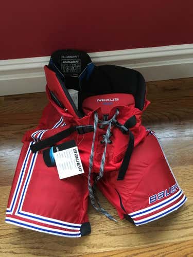 Bauer Nexus 800 Hockey Pants New York Rangers Colors