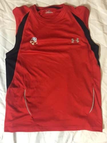 Medium Under Armour Team issued US Ski Team Long sleeve tank top