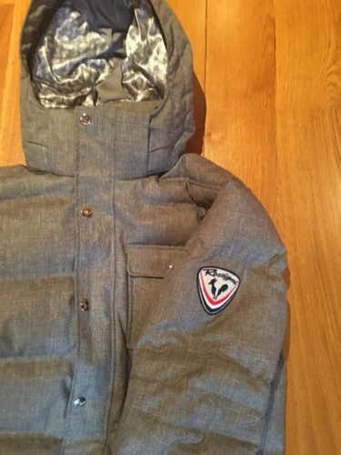 New Large Rossignol Strato Heather Down Jacket