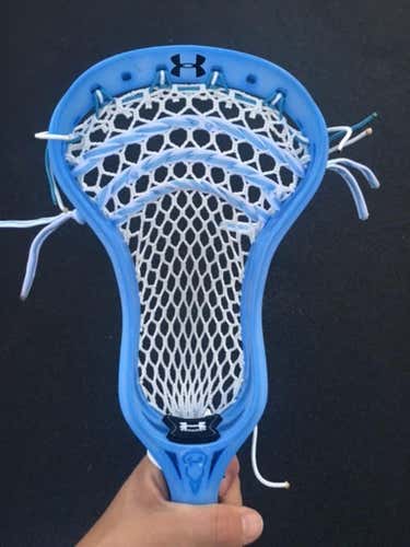 New Carolina dyed Under Armour Command U, String King 3x, Firethreads