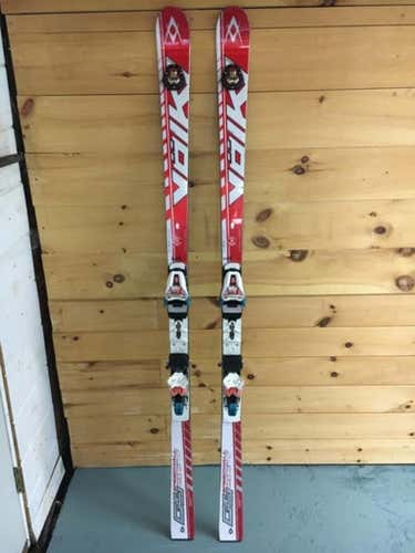 Völkl WC 176 23R GS With like new 16 marker bindings giant slalom