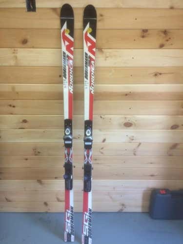 World Cup Nordica SG skis 191 27r With dynastar 12 bindings