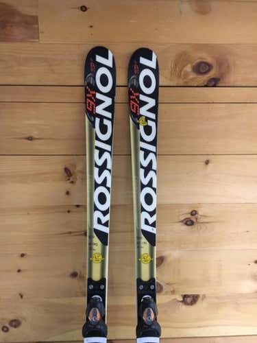 World Cup Rossignol GS 185 21r With Rossignol 18 bindings