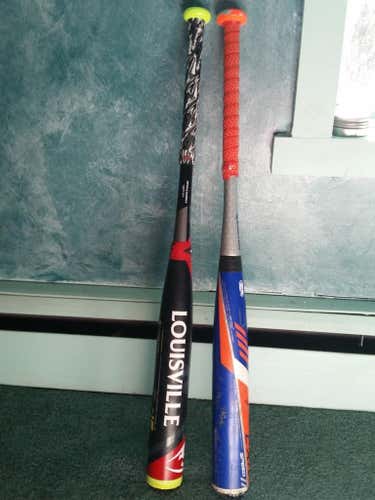 Louisville Prime 916 and Easton CXN Speed youth bats